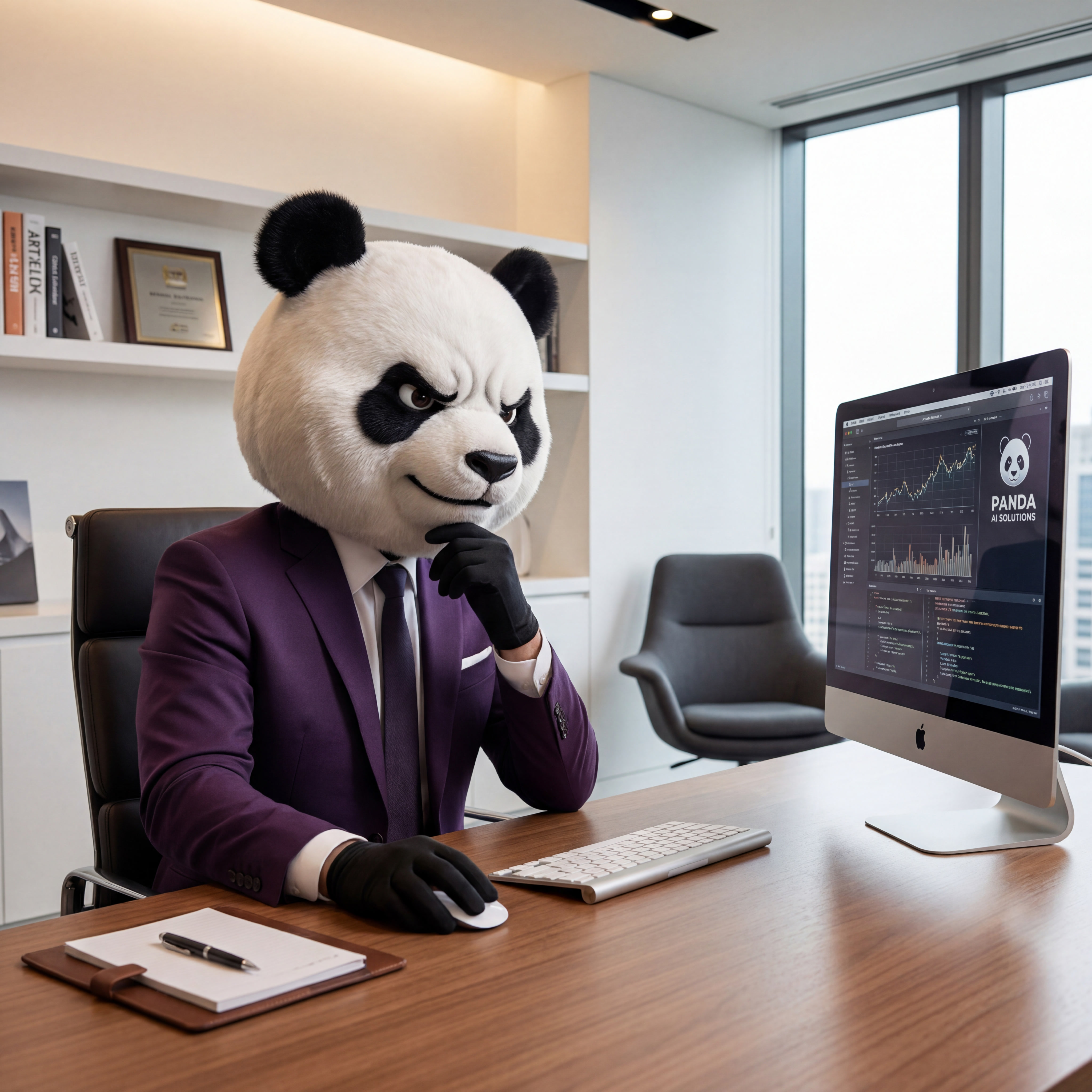 PANDA trabajando con IA
